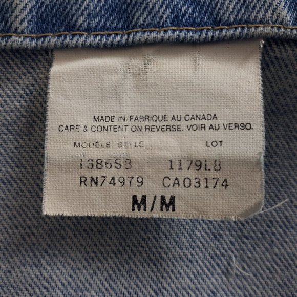 Cheyenne Blue Wash Vintage Denim Vest - Picture 13 of 16